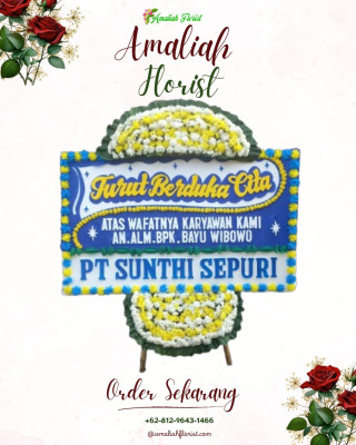 Papan Bunga Duka di Padebuolo
